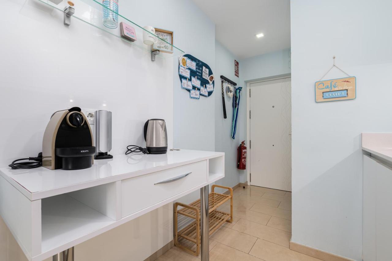Beach House Apartment, Playa Malagueta Málaga Eksteriør bilde