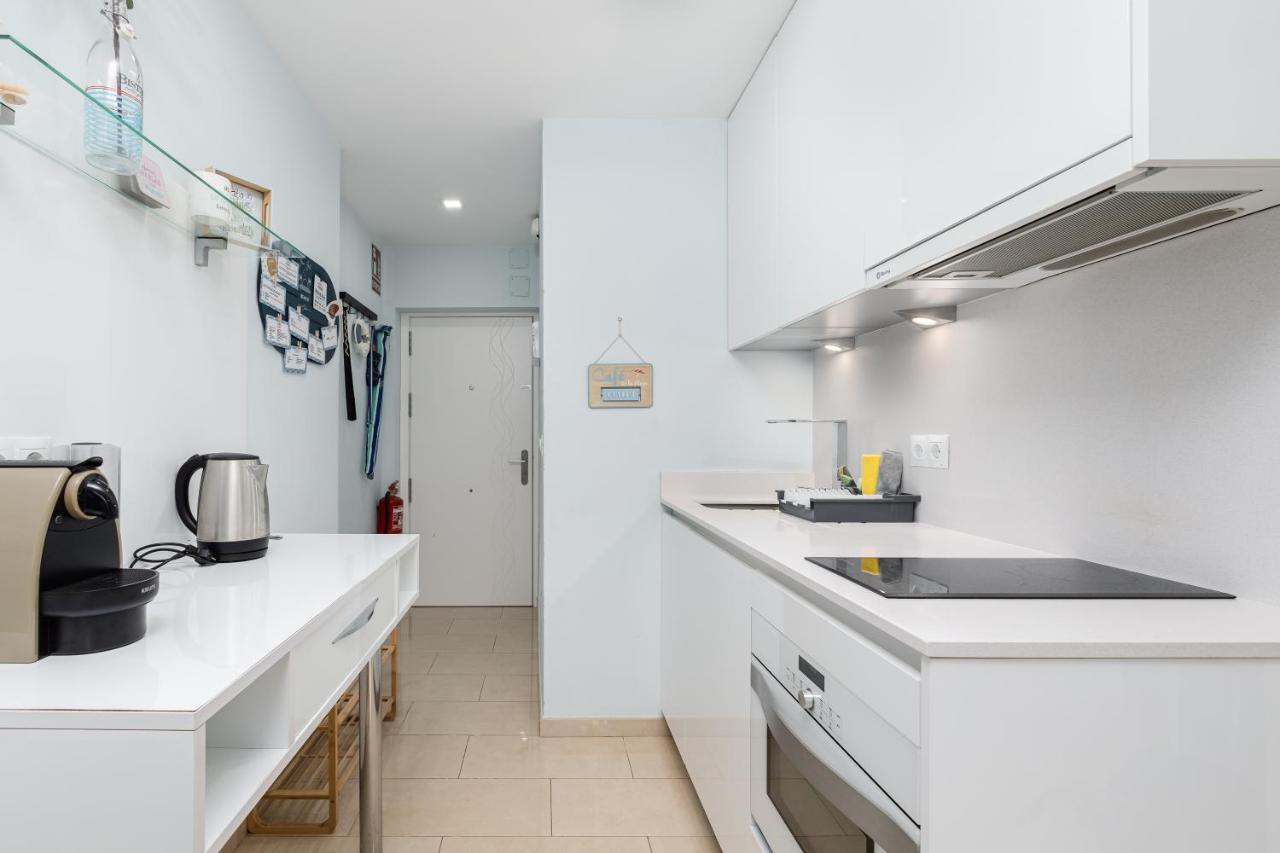Beach House Apartment, Playa Malagueta Málaga Eksteriør bilde